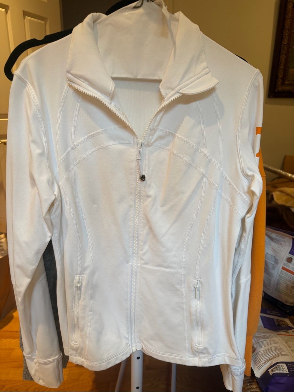 Lululemon White Align Full-Zip Women's Jacket